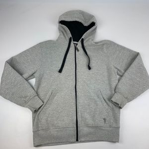 Ryan Sheckler Skateboarding Men's Size S Full Zip Hoodie Sweatshirt Gray *Read